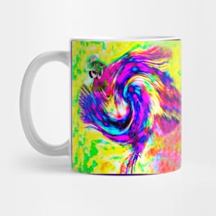 Proud Rooster Abstract Mug